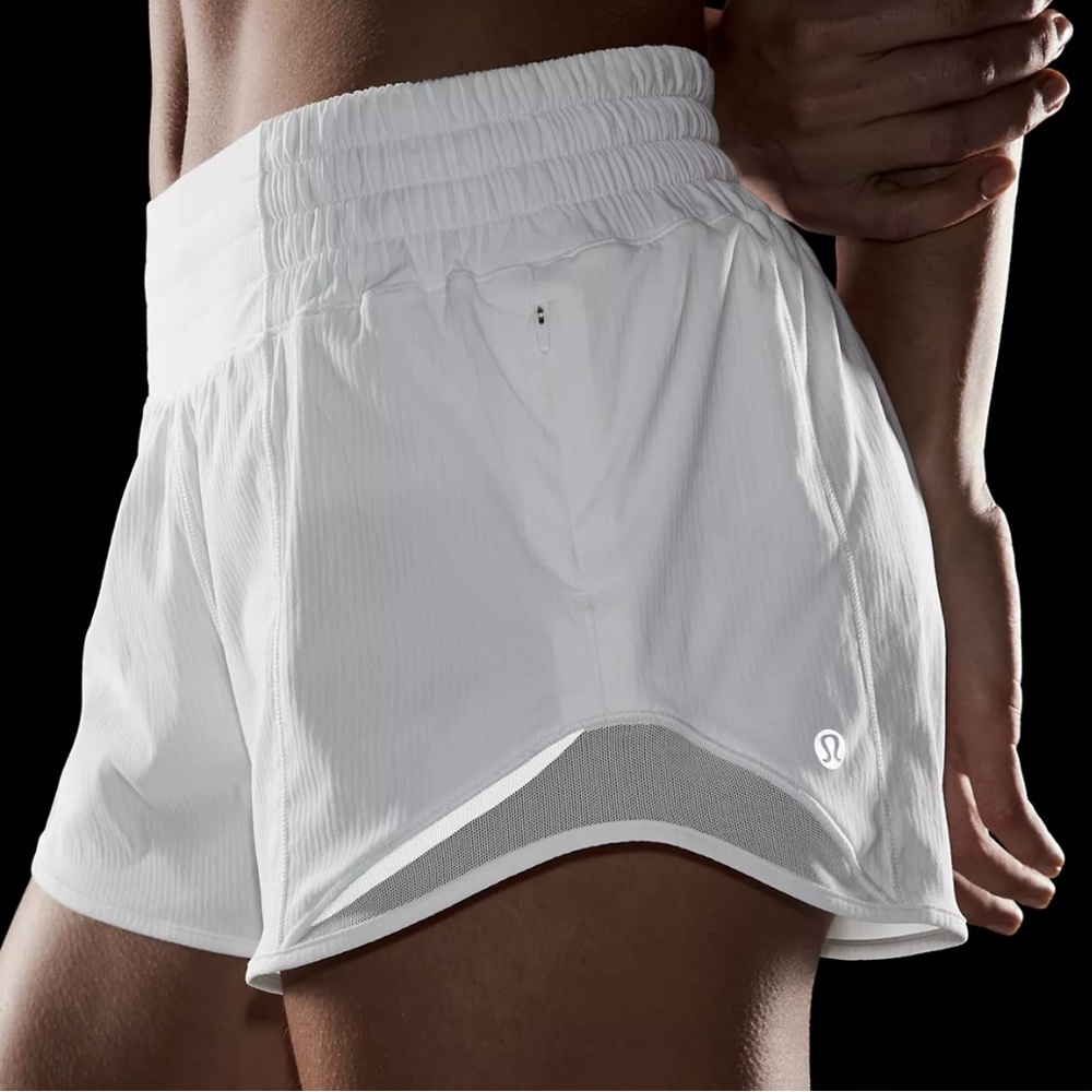 lululemon athletica White Athletic Shorts